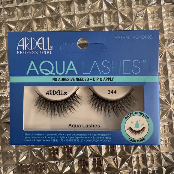 NWT New Ardell Aqua Lashes 344 Water Dip No Adhesive Necessary Easy Wisps - Picture 3 of 8